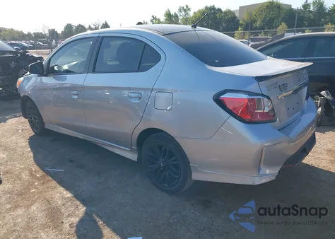 2024 Mitsubishi Mirage G4 Black Edition from USA, damaged, VIN ML32FUFJ3RHF05808